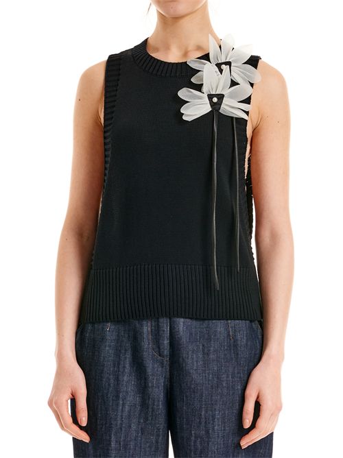 Gilet girocollo in maglia Alessia Santi ALESSIA SANTI | 611SD53002S3000